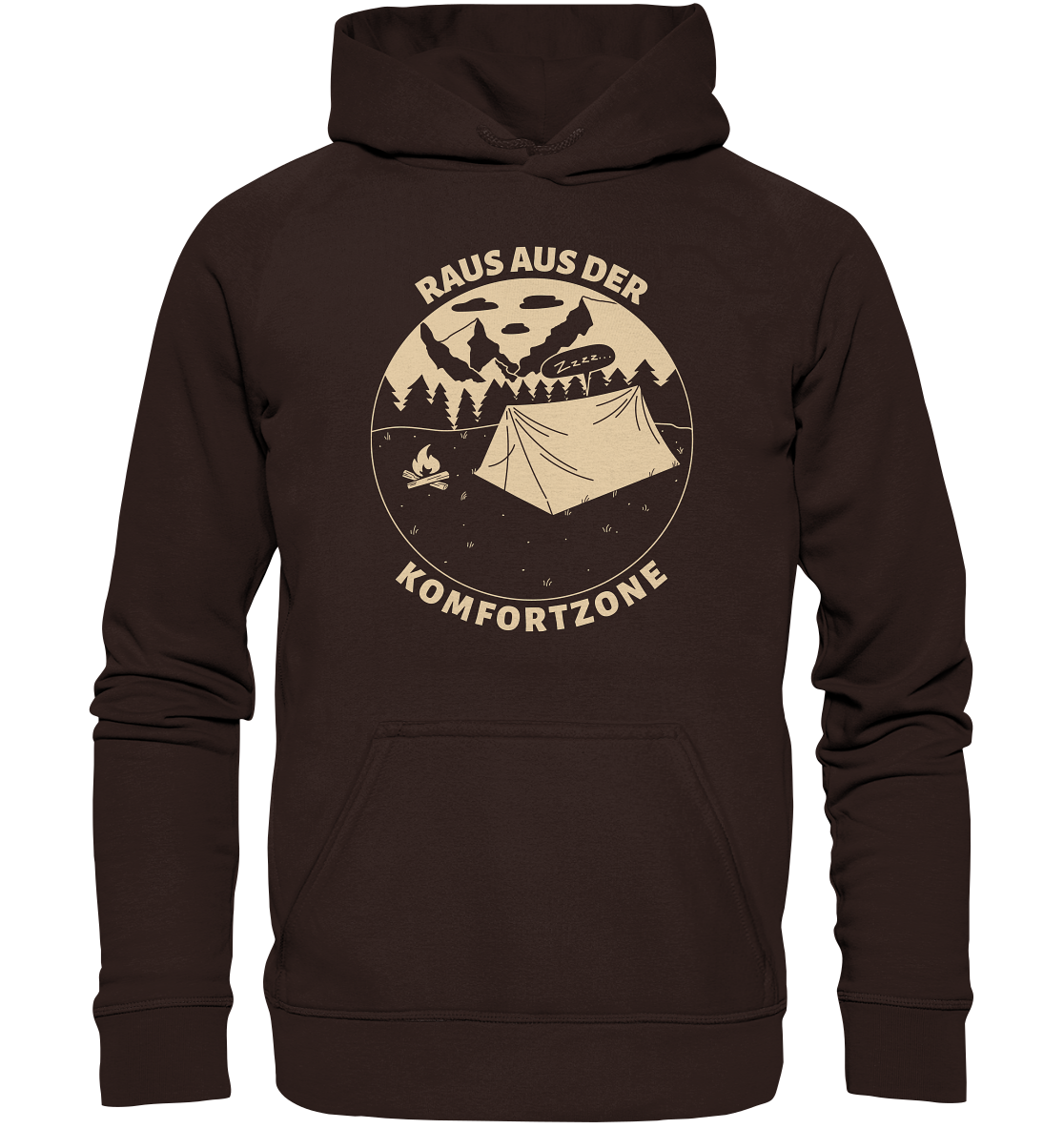 Raus aus der Komfortzone - Unisex Hoodie