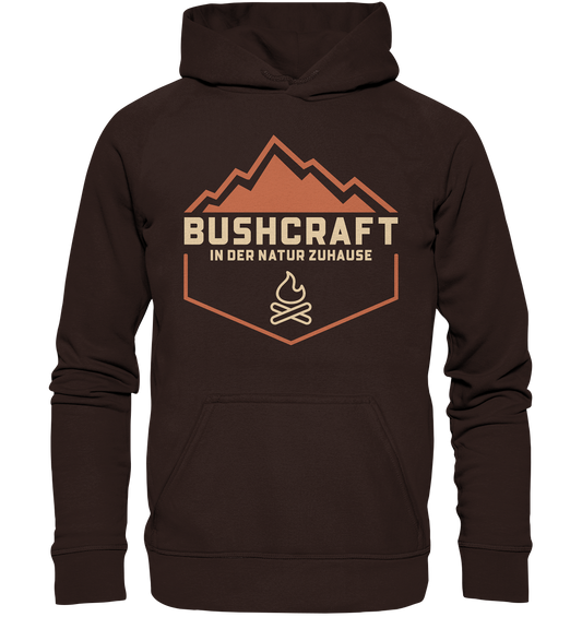 BUSHCRAFT IN DER NATUR ZU HAUSE - Basic Unisex Hoodie