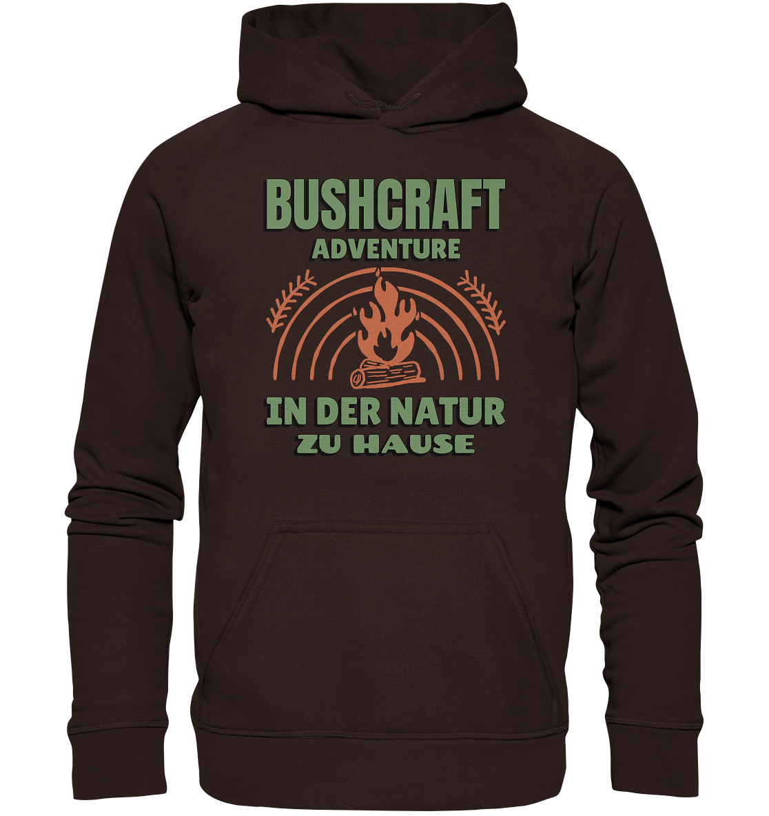 BUSHCRAFT/ IN DER NATUR ZU HAUSE - Unisex Hoodie