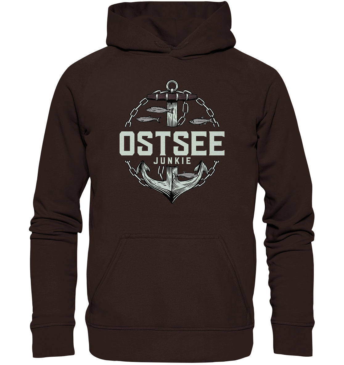 OSTSEE JUNKIE - Basic Unisex Hoodie