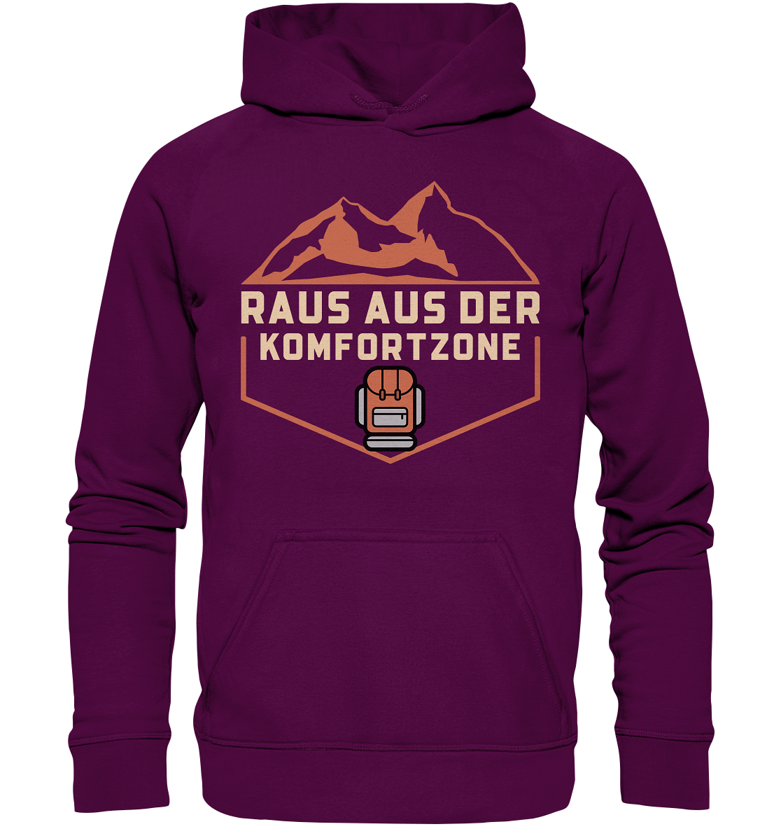 Raus aus der Komfortzone - Unisex Hoodie