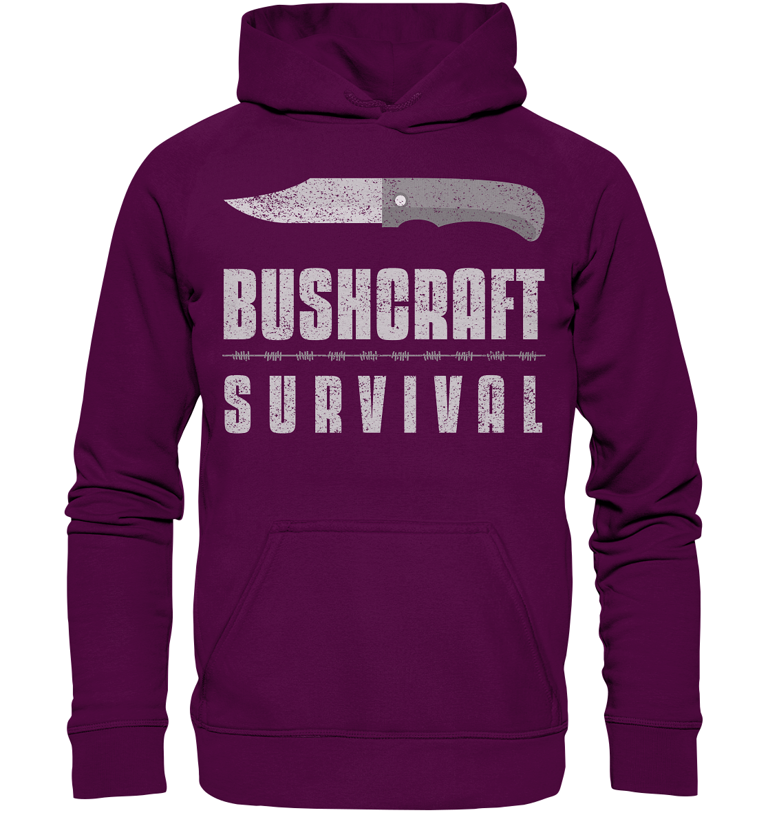 BUSHCRAFT SURVIVAL - Unisex Hoodie