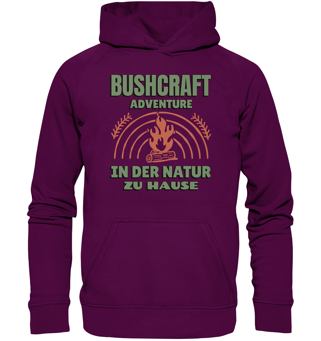 BUSHCRAFT/ IN DER NATUR ZU HAUSE - Unisex Hoodie