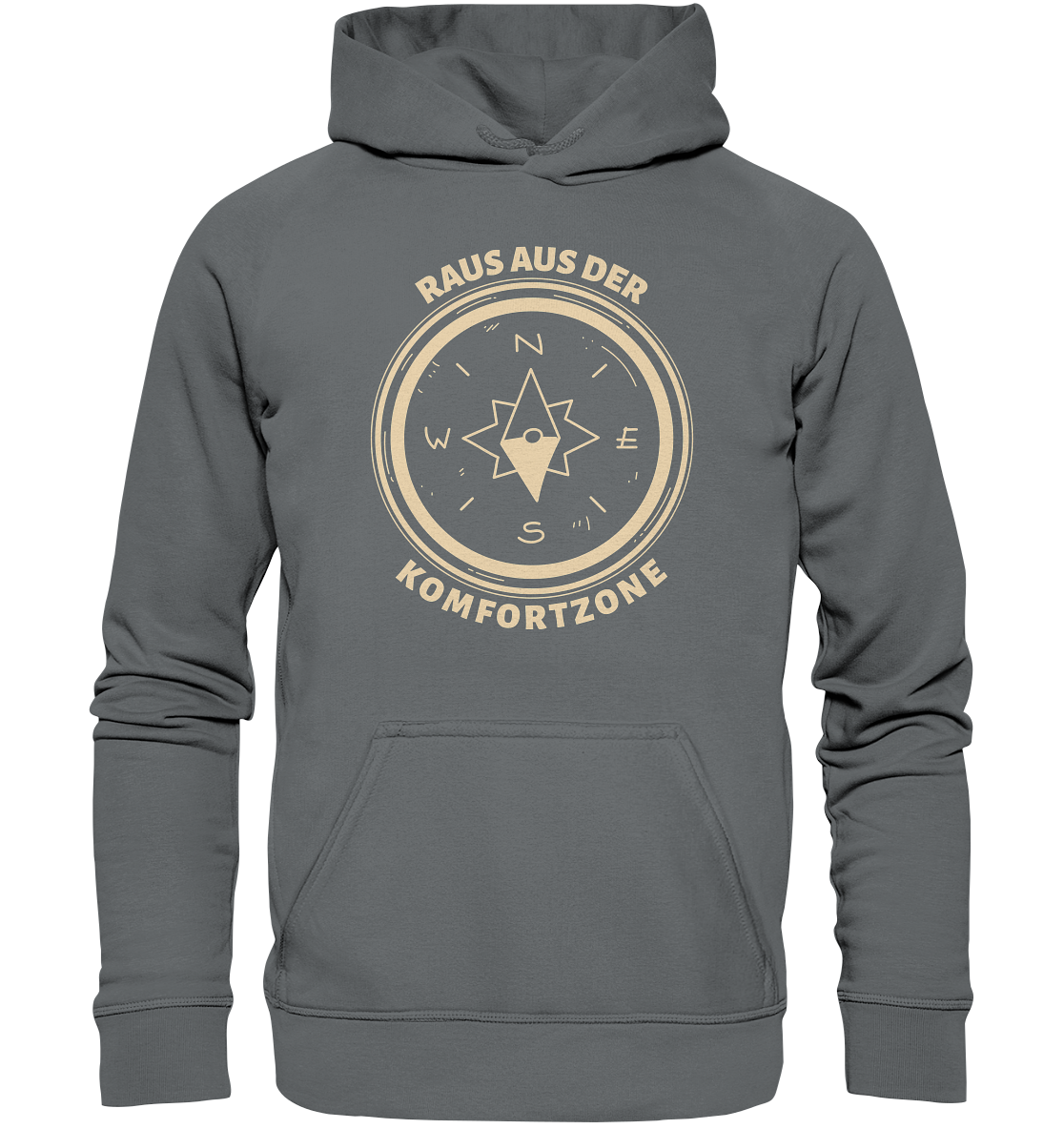 RAUS AUS DER KOMFORTZONE - Unisex Hoodie