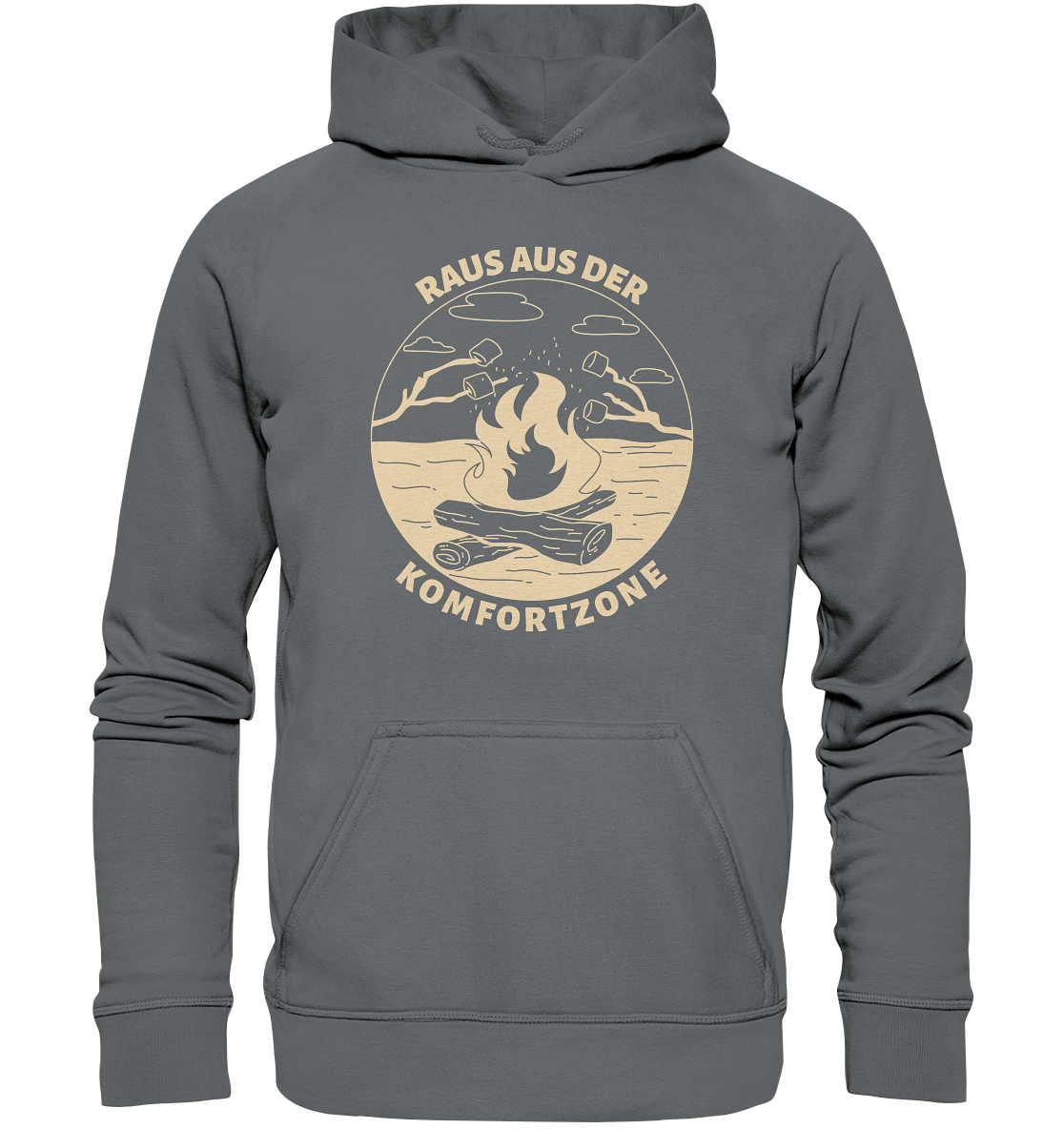 Raus aus der Komfortzone - Unisex Hoodie