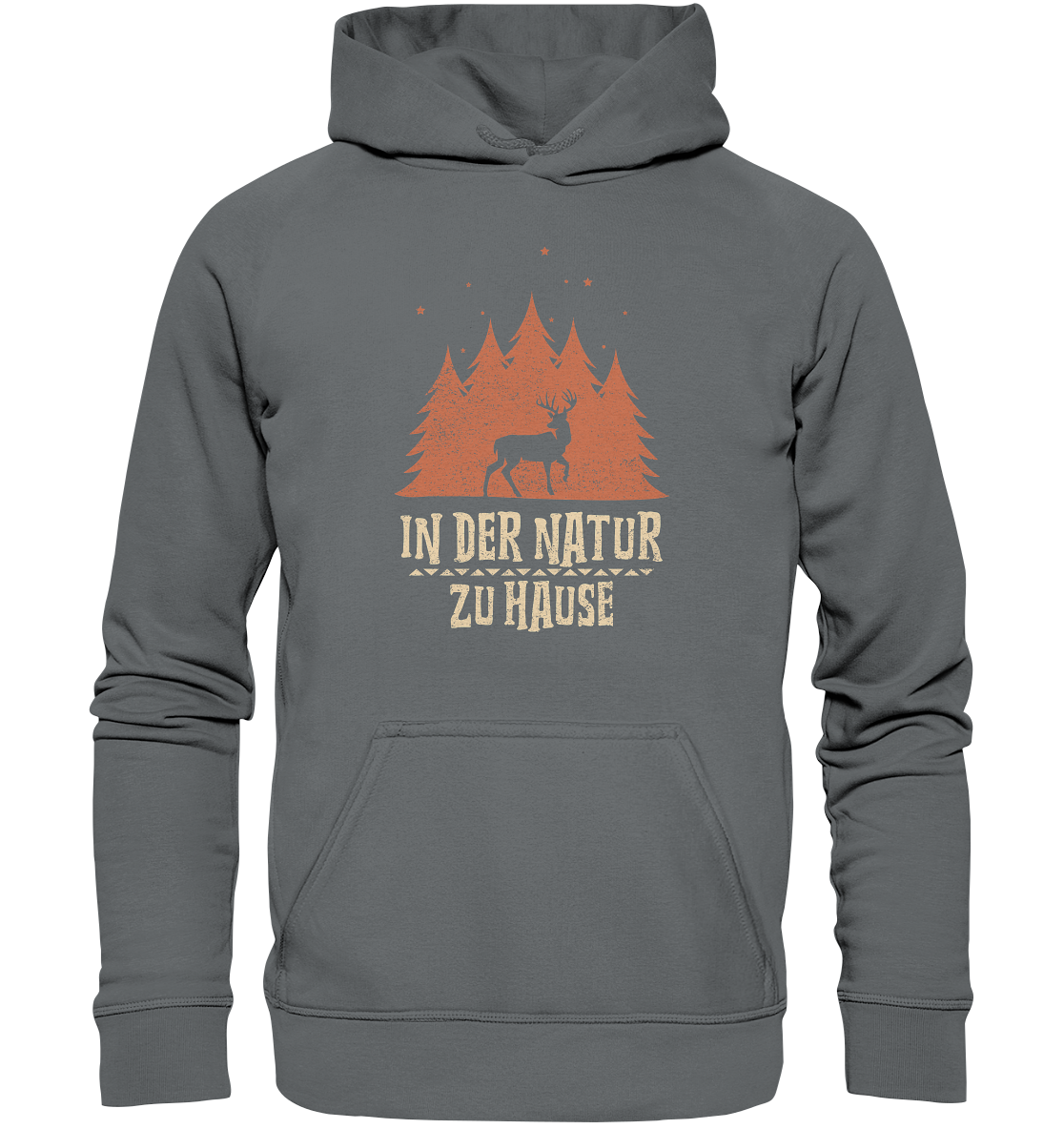 IN DER NATUR ZU HAUSE - Basic Unisex Hoodie