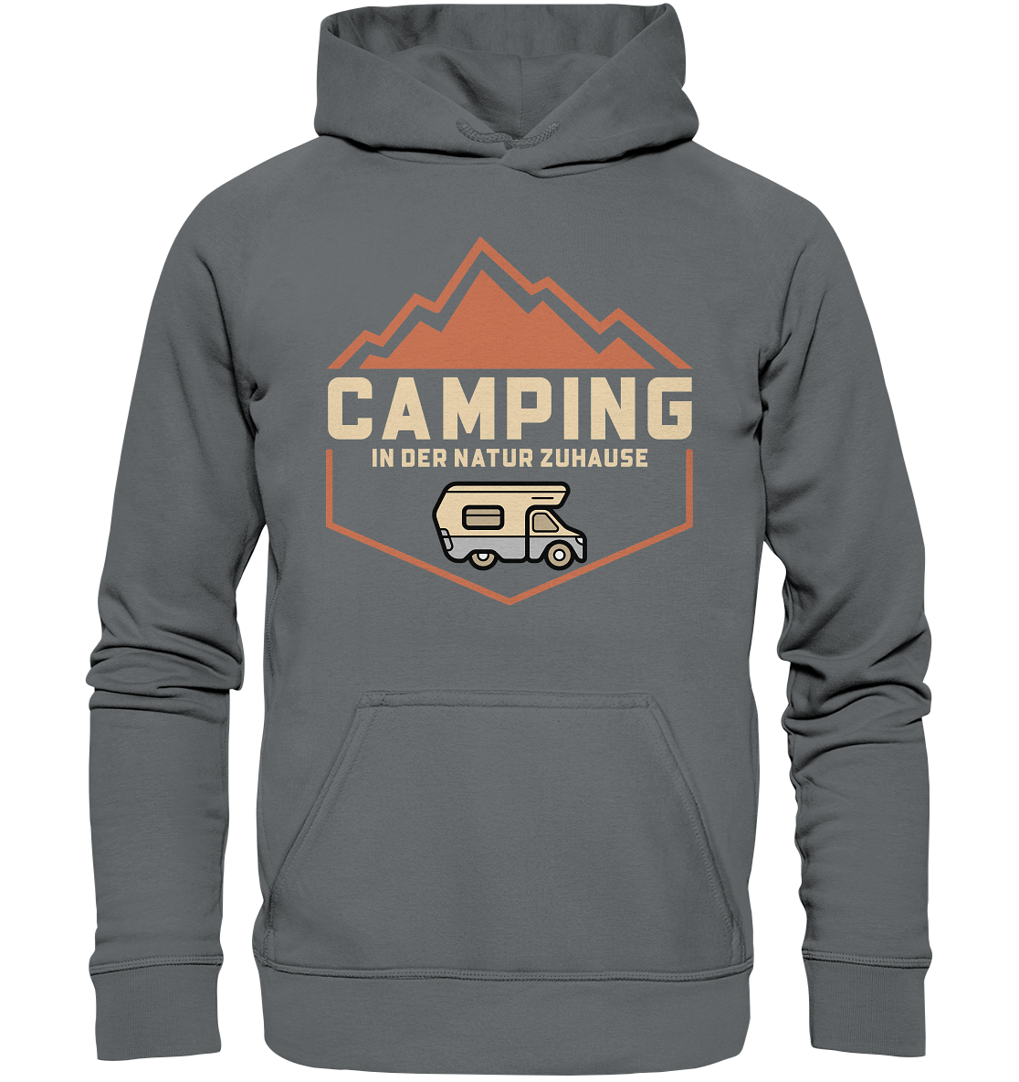 CAMPING-IN DER NATUR ZU HAUSE - Unisex Hoodie