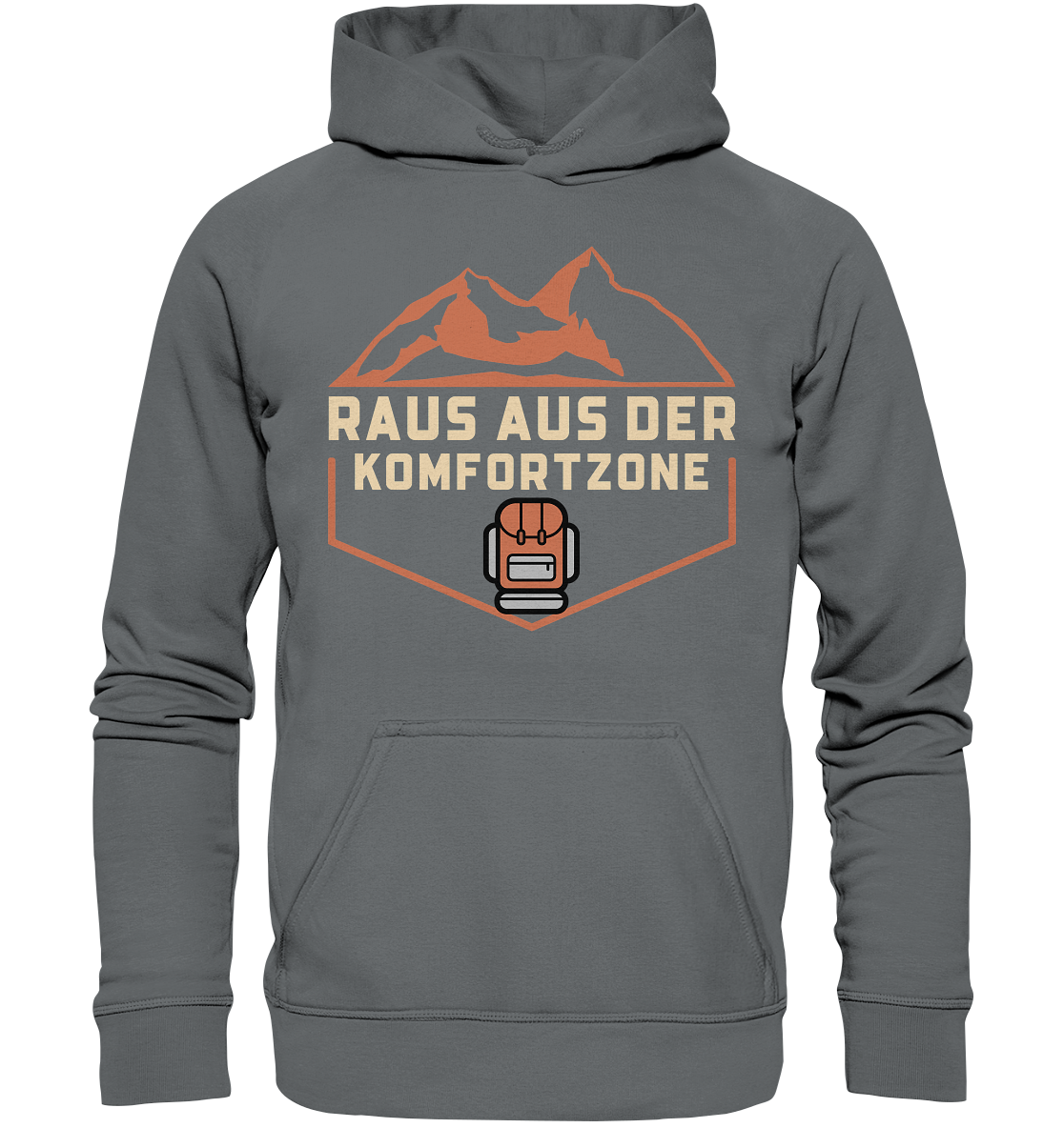 Raus aus der Komfortzone - Unisex Hoodie