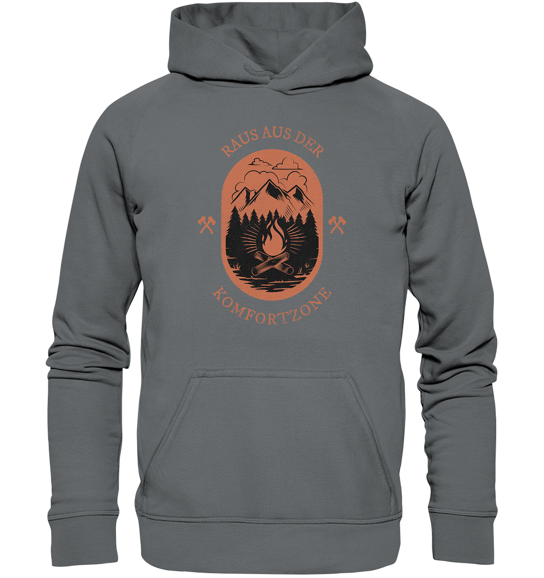 Raus aus der Komfortzone - Unisex Hoodie