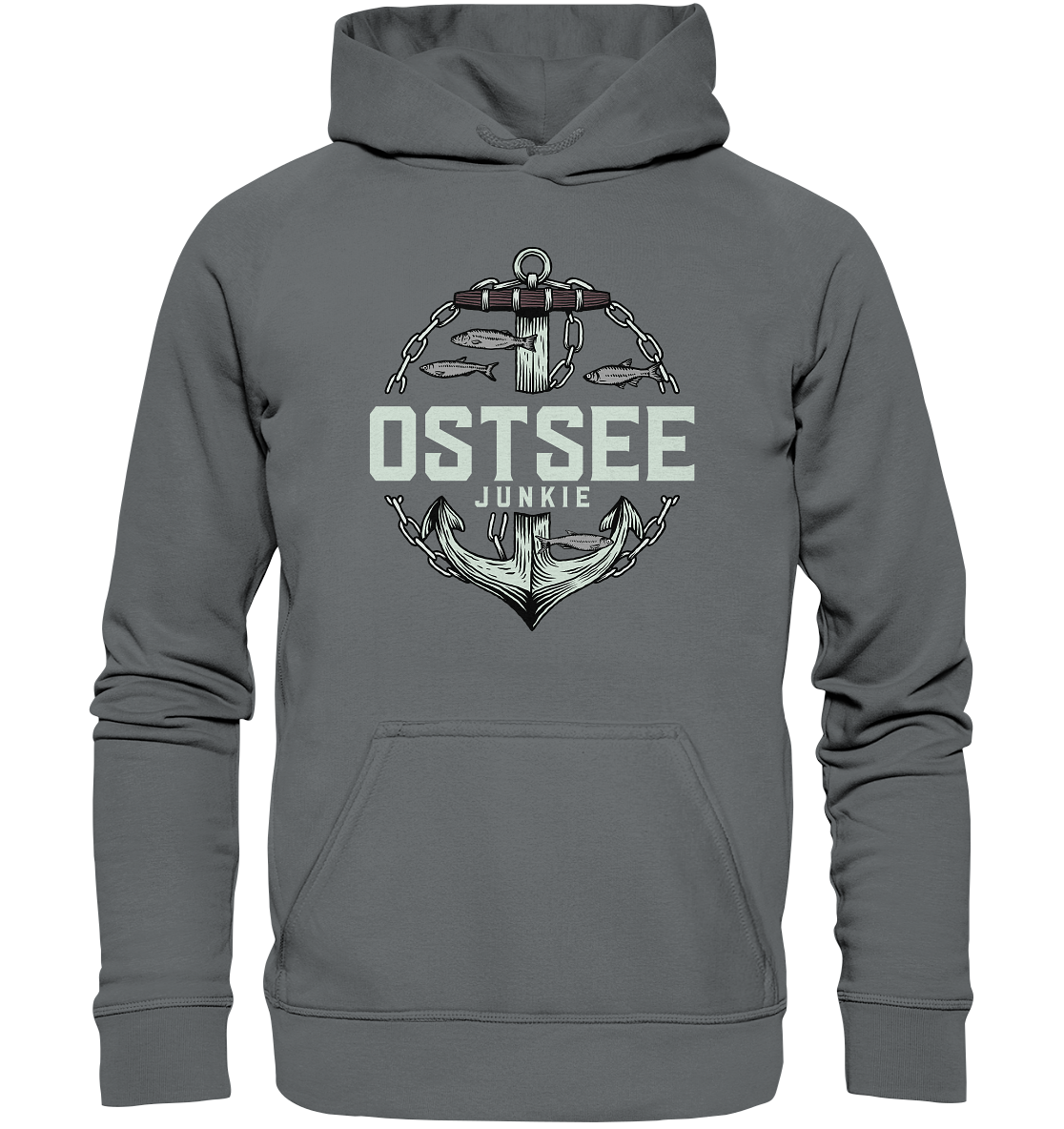 OSTSEE JUNKIE - Basic Unisex Hoodie