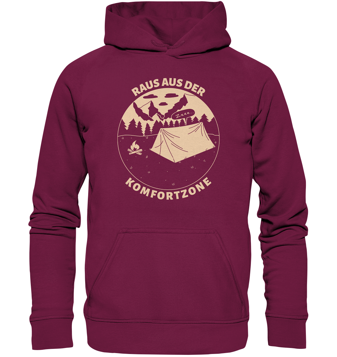 Raus aus der Komfortzone - Unisex Hoodie