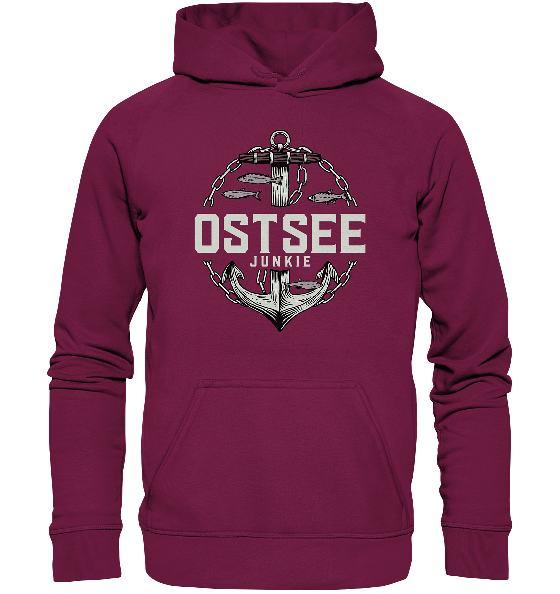 OSTSEE JUNKIE - Basic Unisex Hoodie