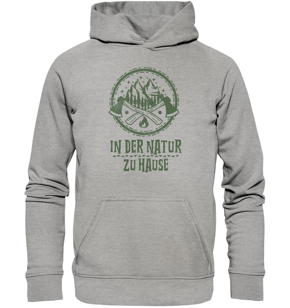 IN DER NATUR ZU HAUSE - Unisex Hoodie