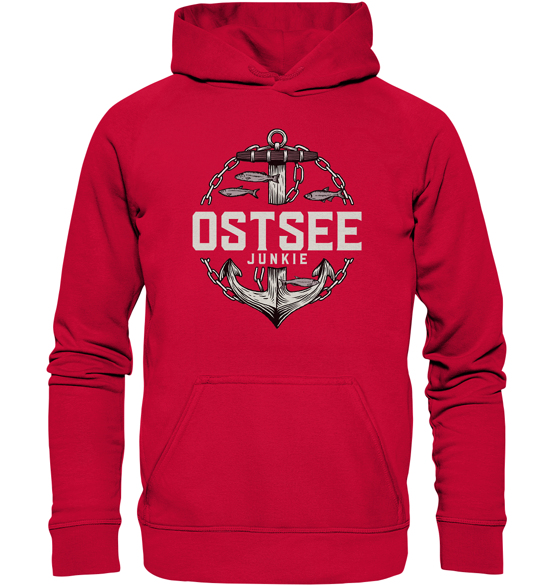 OSTSEE JUNKIE - Basic Unisex Hoodie