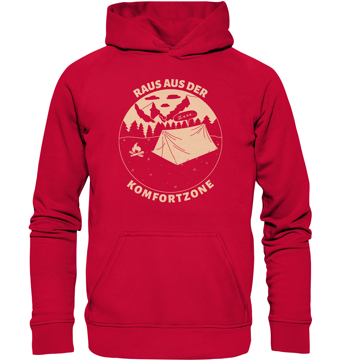 Raus aus der Komfortzone - Unisex Hoodie