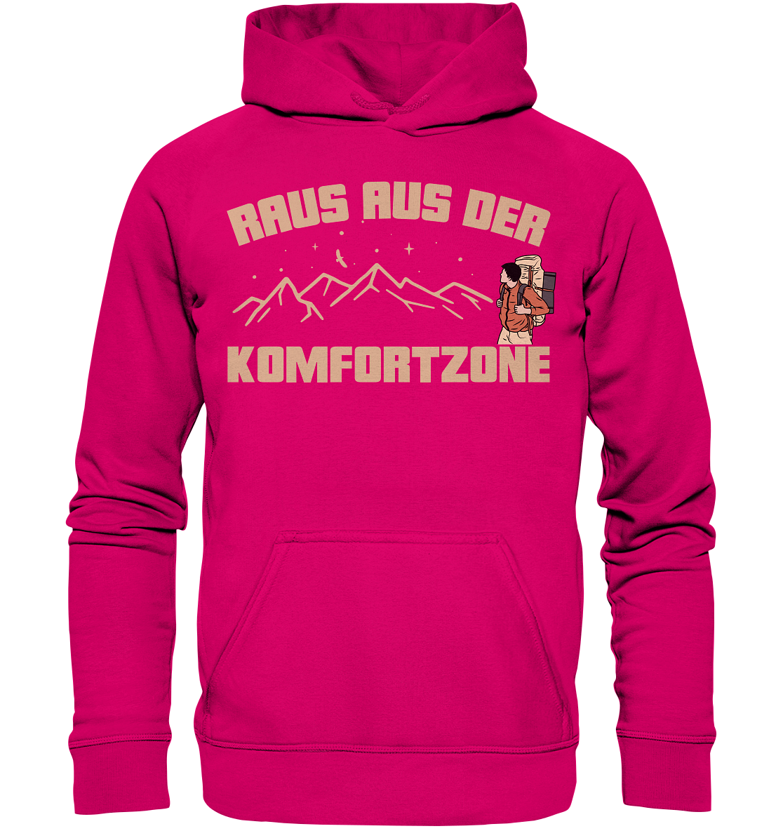 Raus aus der Komfortzone - Hoodie