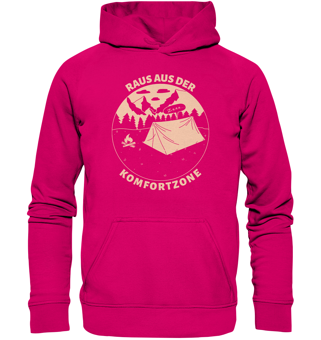 Raus aus der Komfortzone - Unisex Hoodie