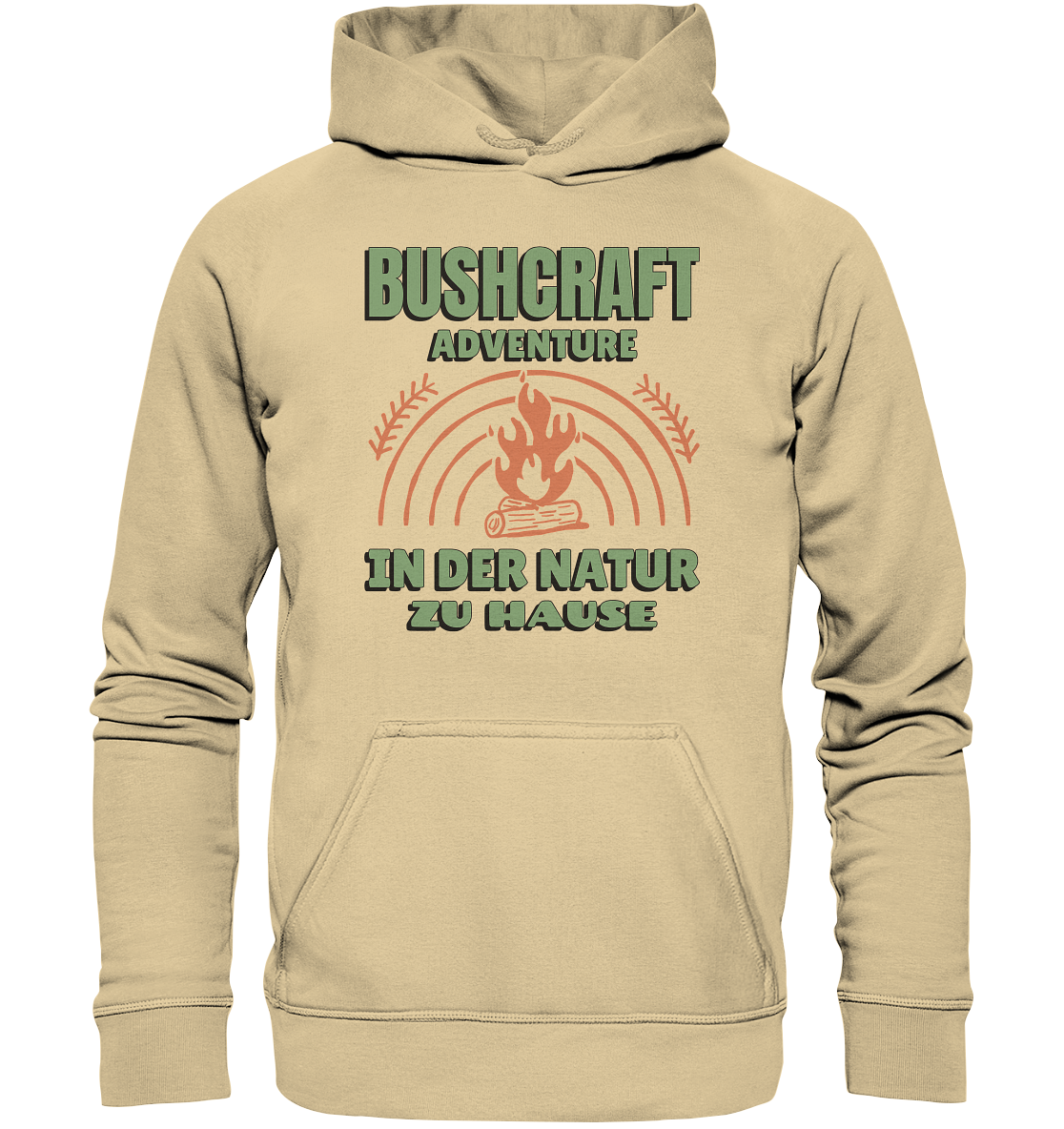 BUSHCRAFT/ IN DER NATUR ZU HAUSE - Unisex Hoodie