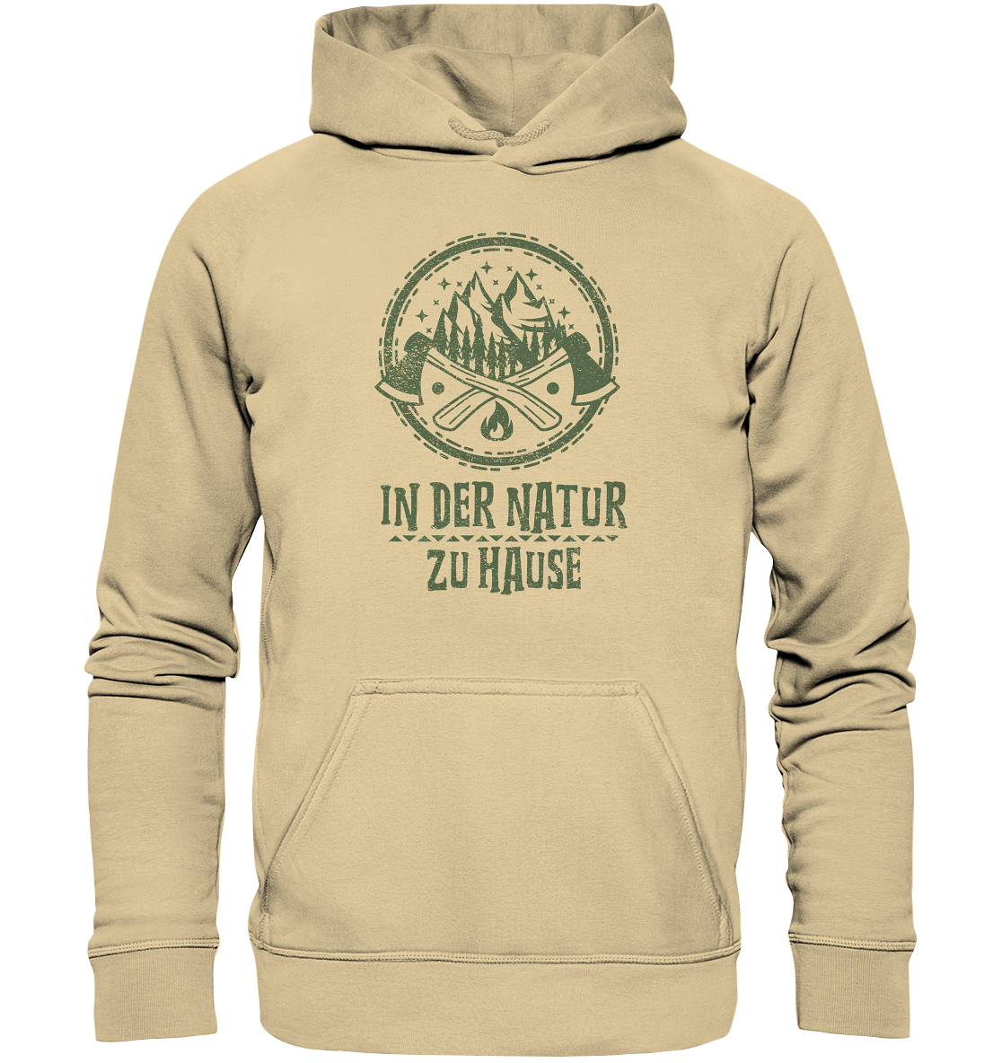 IN DER NATUR ZU HAUSE - Unisex Hoodie