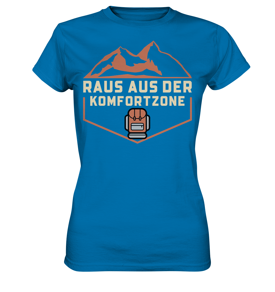 Raus aus der Komfortzone - Ladies Premium Shirt