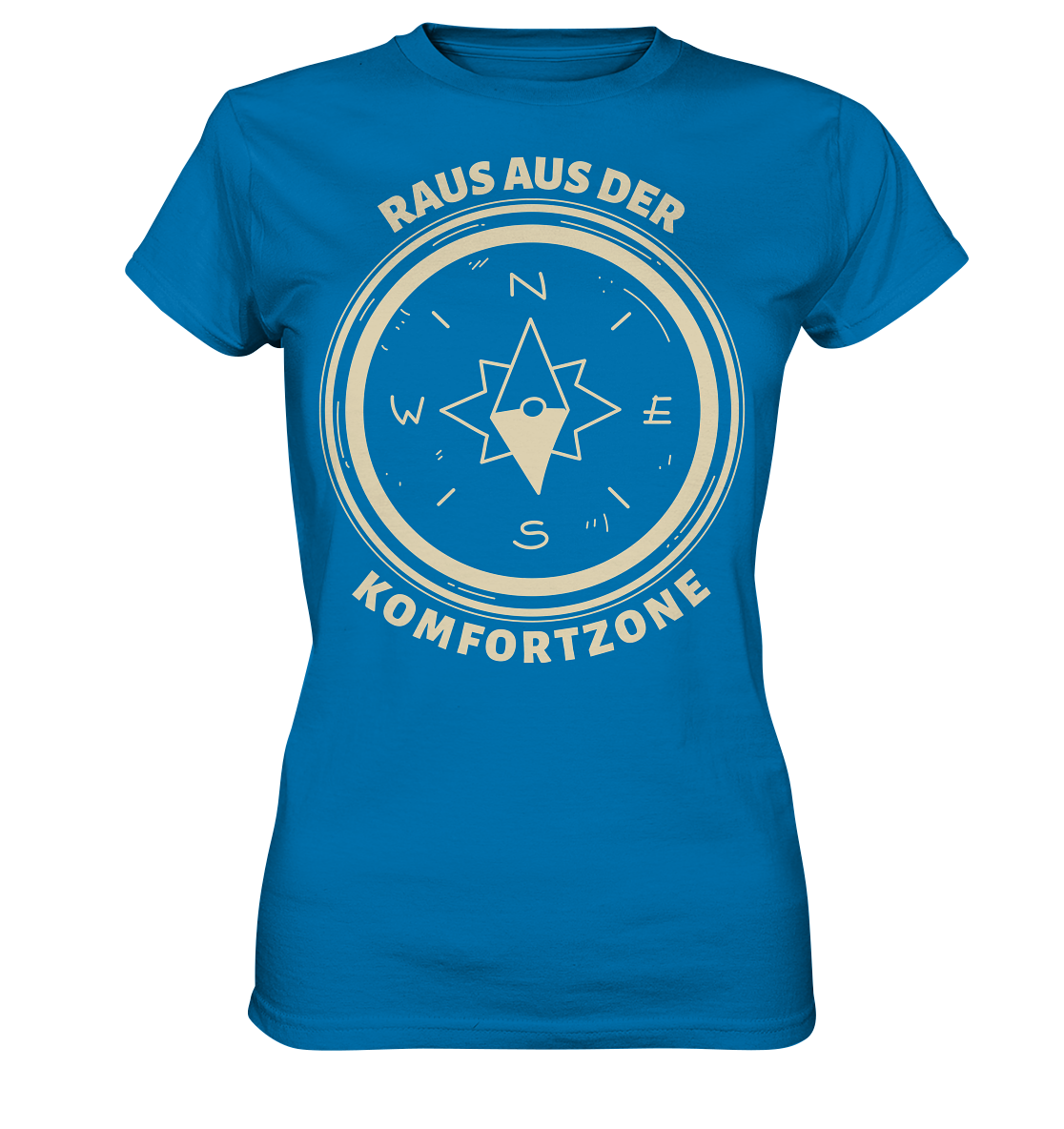 RAUS AUS DER KOMFORTZONE - Ladies Premium Shirt