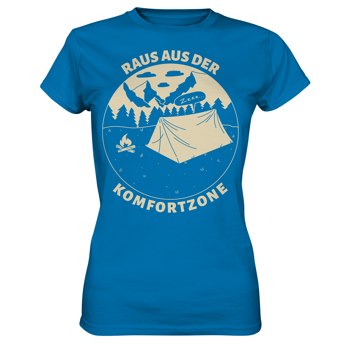 Raus aus der Komfortzone - Ladies Premium Shirt