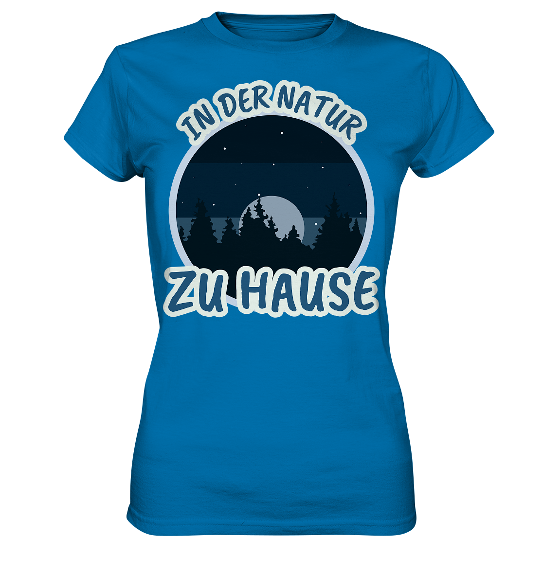 In der Natur zu Hause - Ladies Premium Shirt