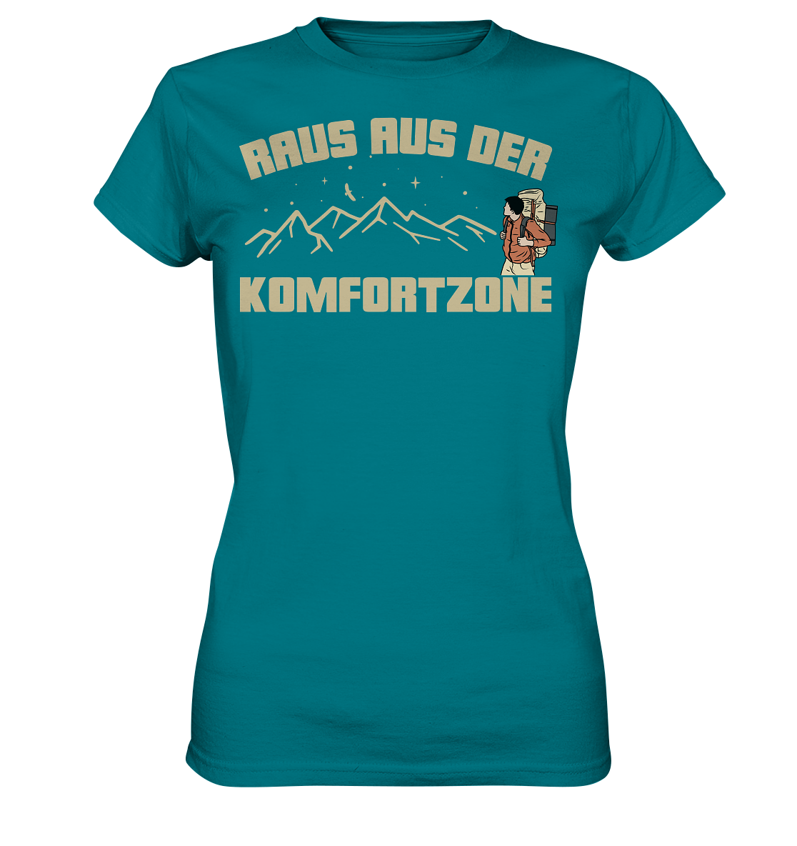 Raus aus der Komfortzone - Ladies Premium Shirt