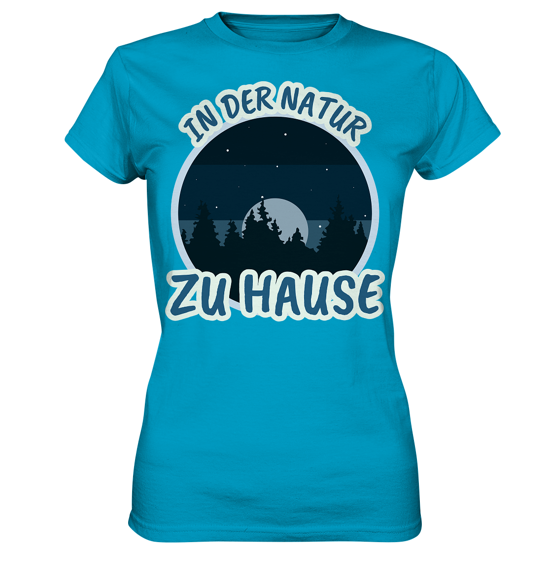 In der Natur zu Hause - Ladies Premium Shirt