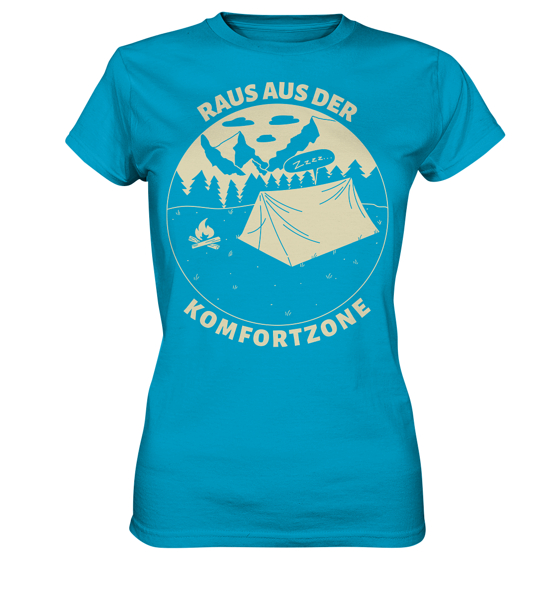 Raus aus der Komfortzone - Ladies Premium Shirt