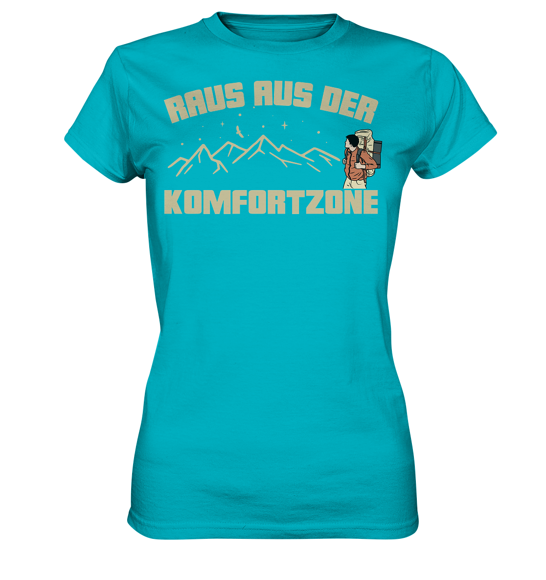 Raus aus der Komfortzone - Ladies Premium Shirt