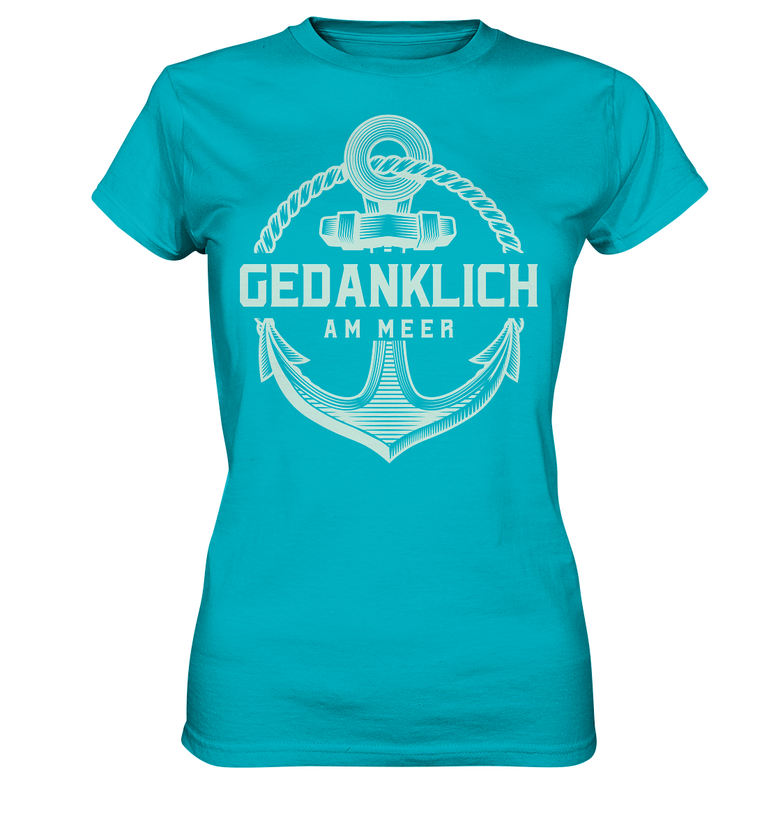 Gedanklich am Meer - Ladies Premium Shirt