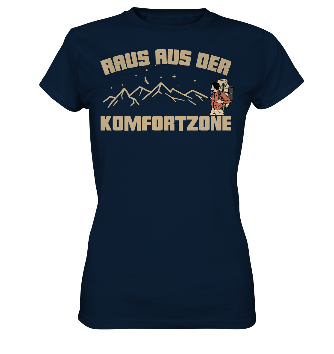 Raus aus der Komfortzone - Ladies Premium Shirt