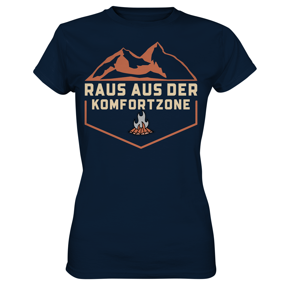 Raus aus der Komfortzone - Ladies Premium Shirt