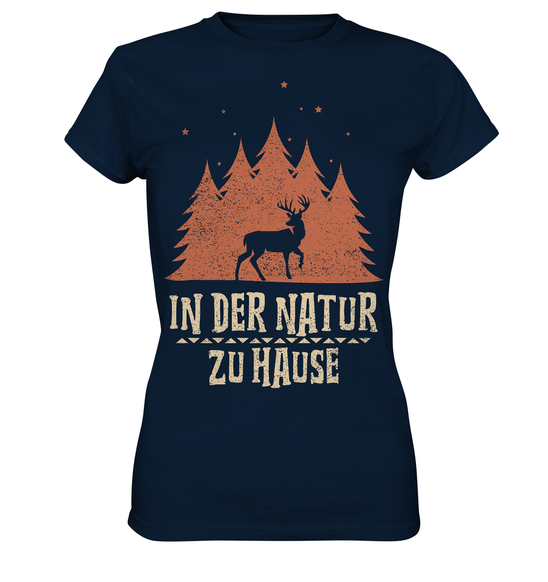 IN DER NATUR ZU HAUSE - Ladies Premium Shirt