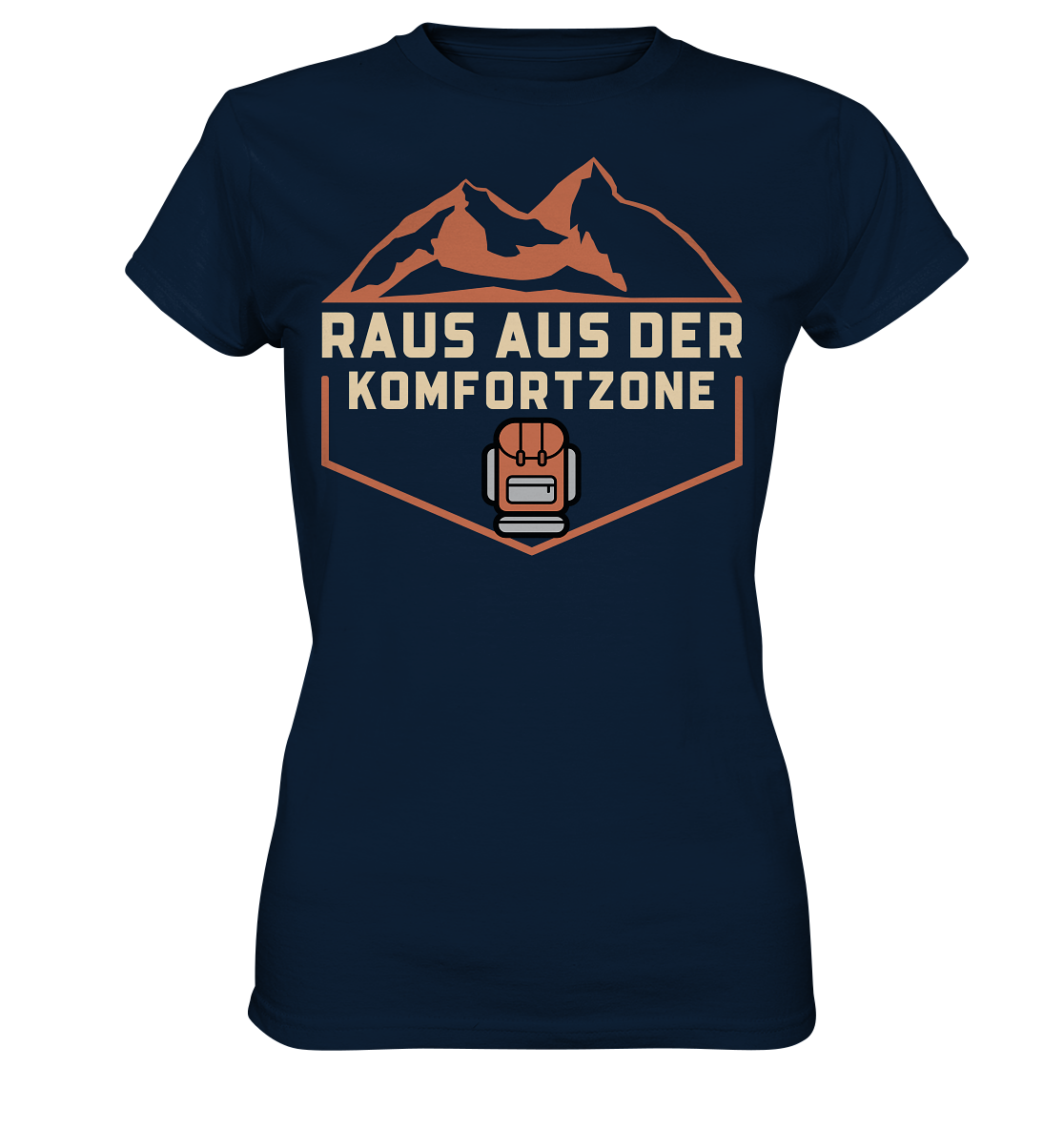 Raus aus der Komfortzone - Ladies Premium Shirt