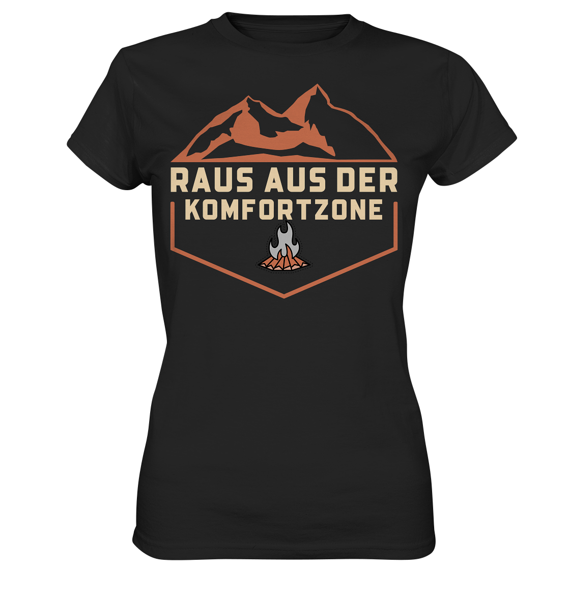 Raus aus der Komfortzone - Ladies Premium Shirt