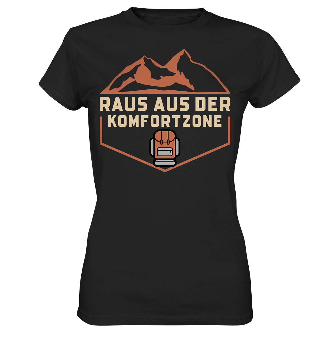 Raus aus der Komfortzone - Ladies Premium Shirt