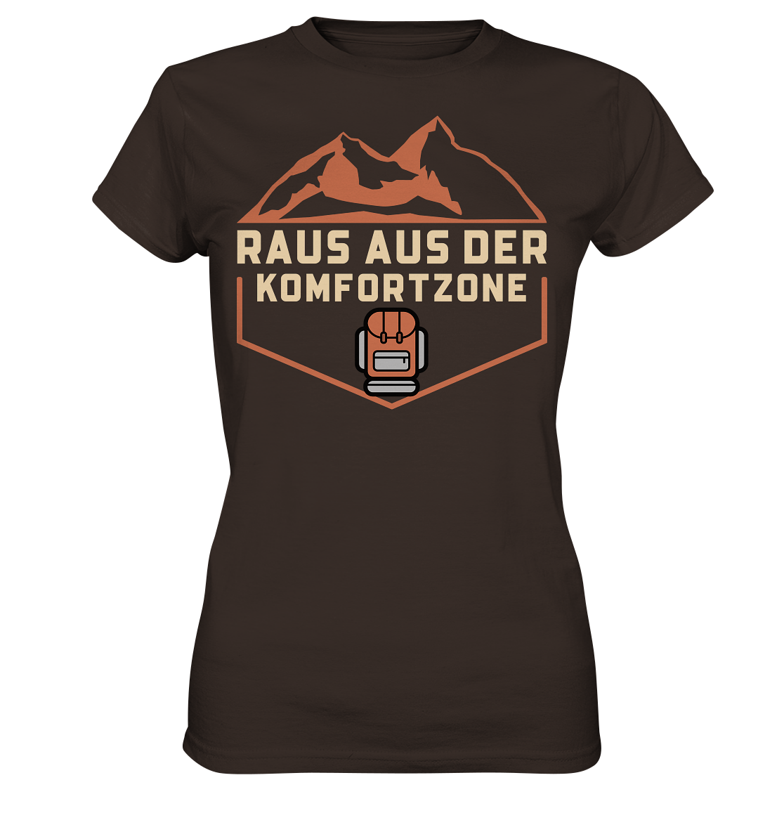 Raus aus der Komfortzone - Ladies Premium Shirt