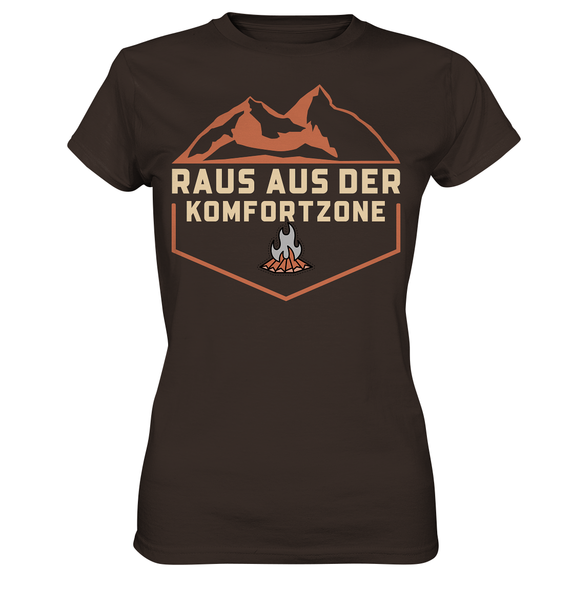 Raus aus der Komfortzone - Ladies Premium Shirt