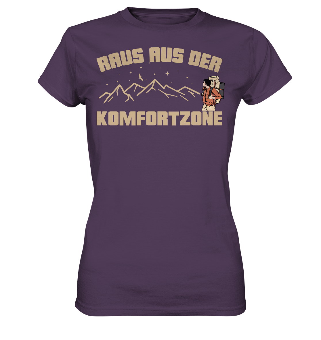 Raus aus der Komfortzone - Ladies Premium Shirt