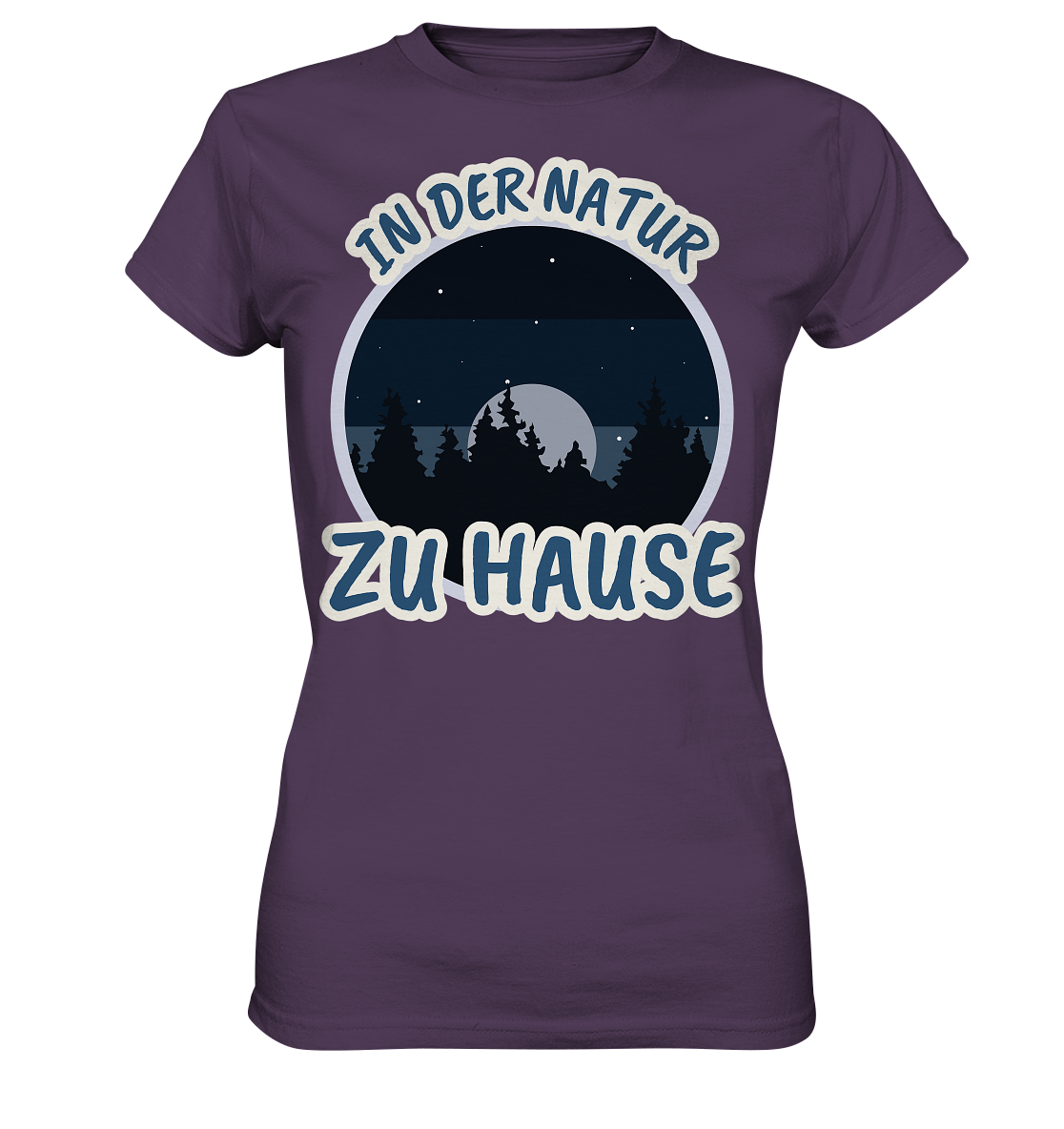 In der Natur zu Hause - Ladies Premium Shirt