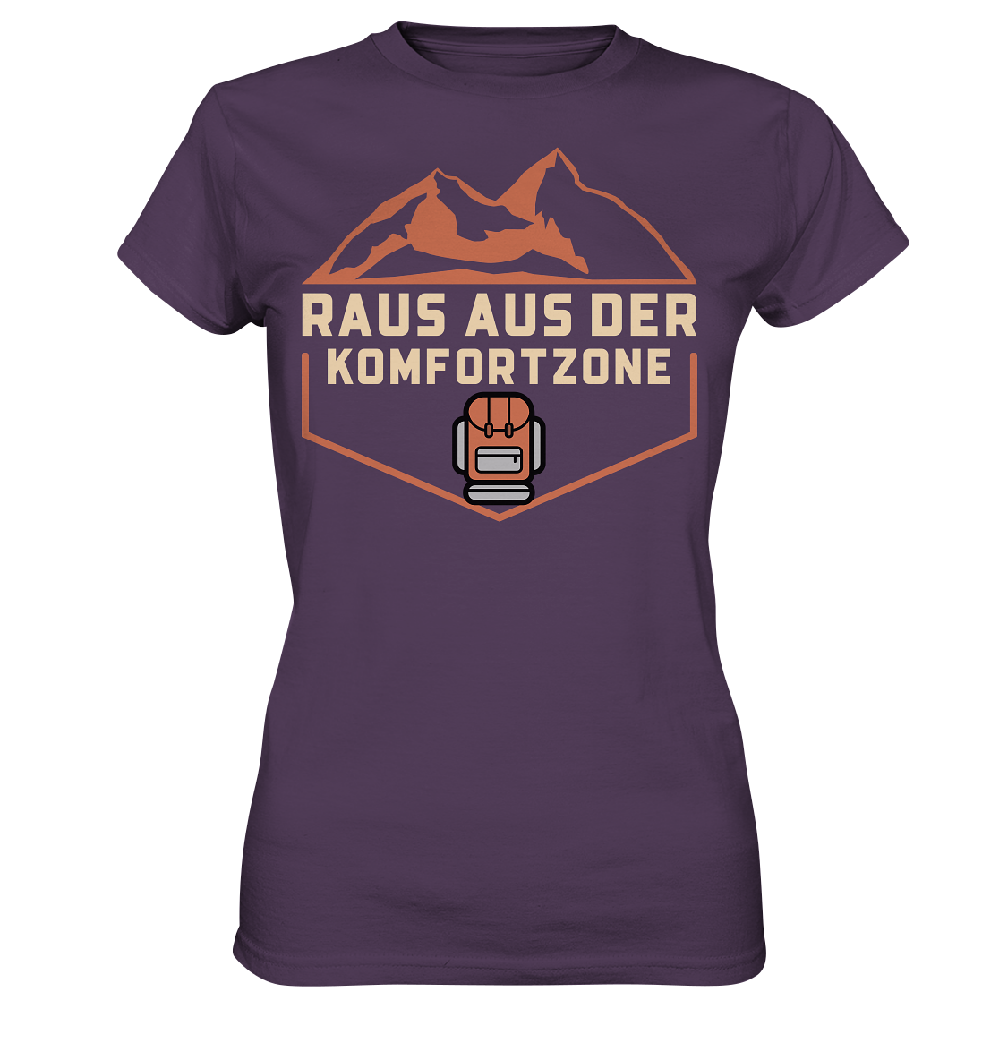 Raus aus der Komfortzone - Ladies Premium Shirt