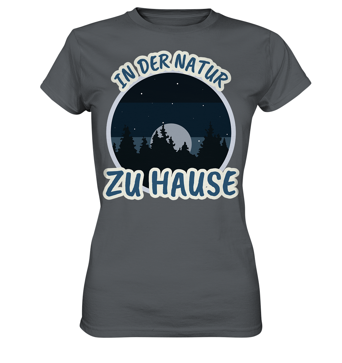 In der Natur zu Hause - Ladies Premium Shirt