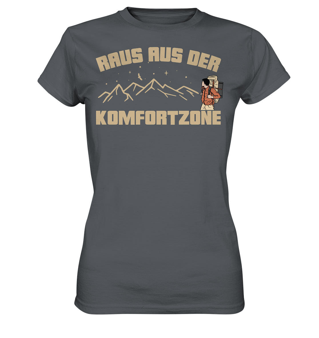 Raus aus der Komfortzone - Ladies Premium Shirt