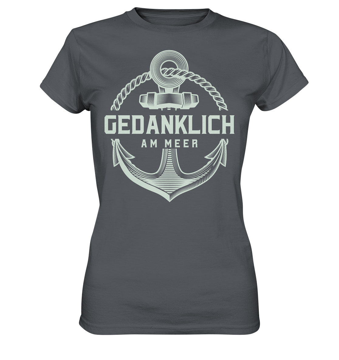 Gedanklich am Meer - Ladies Premium Shirt