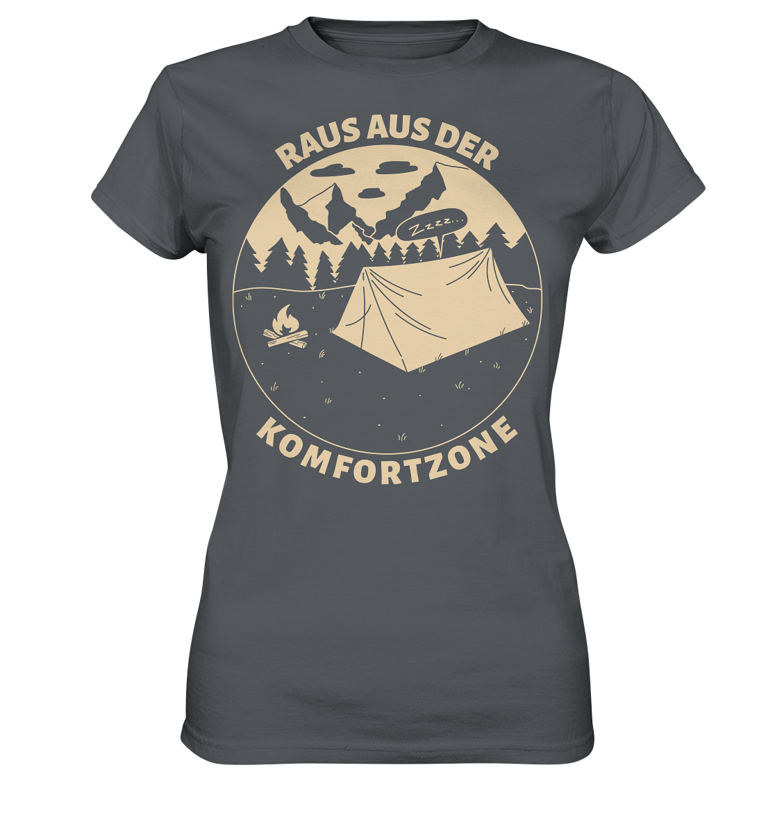 Raus aus der Komfortzone - Ladies Premium Shirt