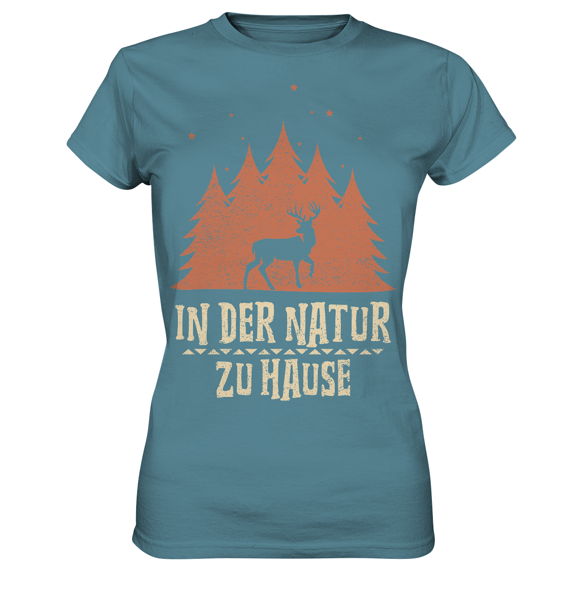 IN DER NATUR ZU HAUSE - Ladies Premium Shirt