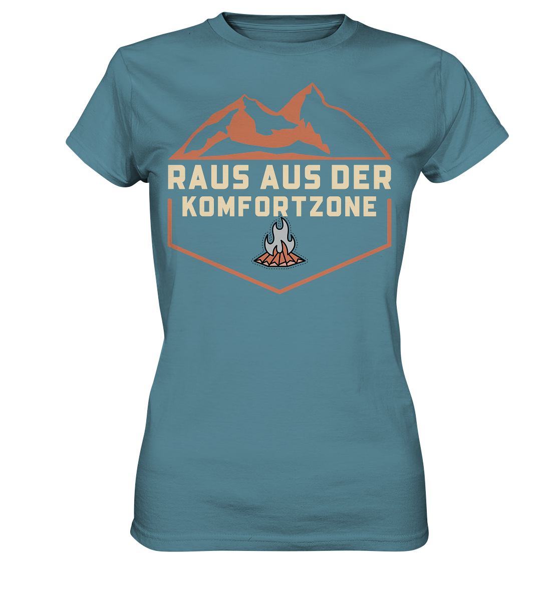 Raus aus der Komfortzone - Ladies Premium Shirt