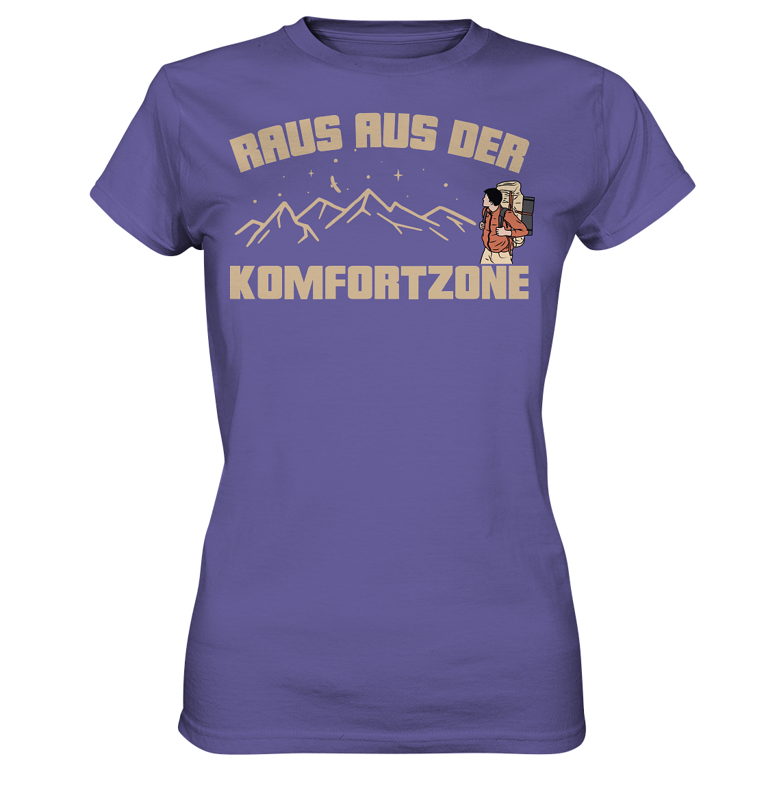 Raus aus der Komfortzone - Ladies Premium Shirt